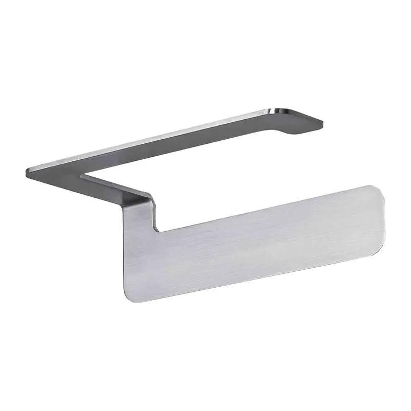 Verstärkter Satinierte Rollenhalterung mit Schraubbefestigung Kollektion Over von Colombo Design