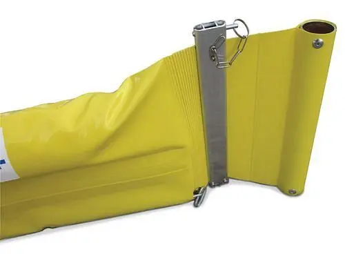 DENIOS Endstück für Ölbarriere ECOLINE 400 leicht lineare mit Rundrohr 215806