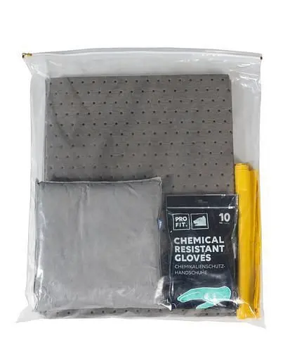 DENSORB Bindemittel-Notfall-Set im Tragebeutel mit Matten und Kissen Universal 282156