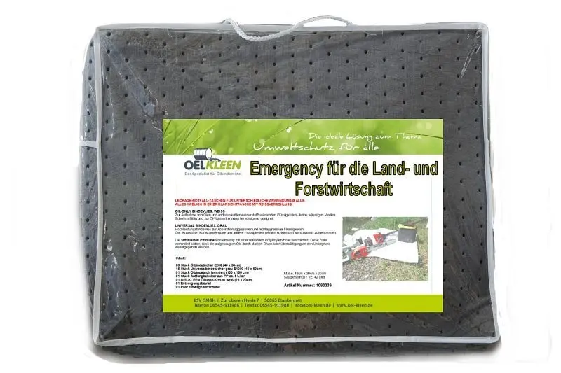 OEL-KLEEN Emergency Set für die Forst- und Landwirtschaft FWS24 1090339