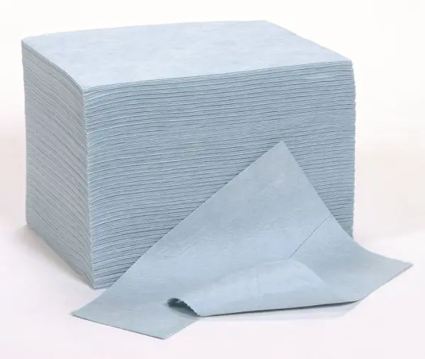 Schoeller Öl-Bindevlies einlagig VE: 100 Stück 50x40cm blau Aufnahme 108 Liter BP201