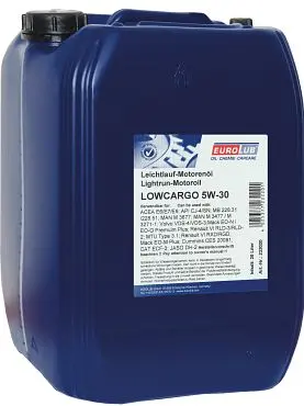 Eurolub LOWCARGO SAE 5W-30 Motoröl VE: 20 L 232020