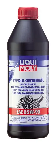 LIQBenutzeroberfläche MOLY Hypoid-Getriebeöl (GL5) SAE 85W-90 VE: 6 Stück à 1 Liter 1035