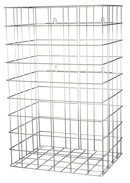 All Care MediQo-line Abfallkorb 60 Liter Alukleinformatum Optik 3821