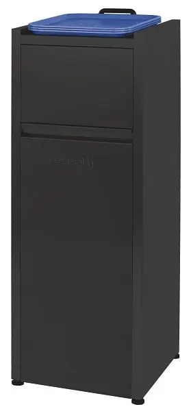 Casselin Abfall-Behälter - Tablett-Mülleimer schwarz CPSN