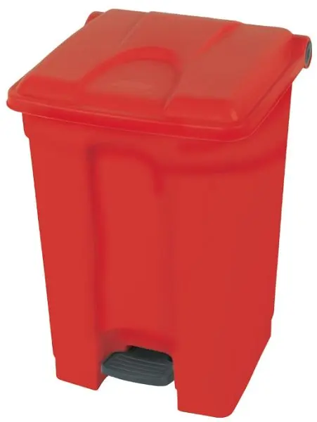 Orgavente Treteimer-einfarbig aus PP rot HxBxT 673x495x412 mm 70 Liter SO-1270-RED
