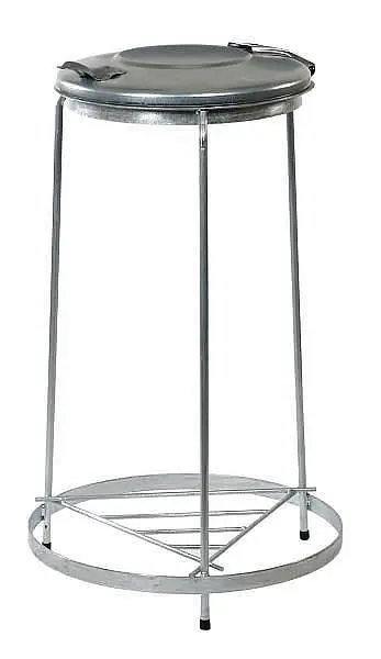 Renner Müllsackständer Dreibeingestell 120 L stapelbar Breite 545 mm x Tiefe 545 mm x Höhe 920 mm feuerverzinkt 8016-00
