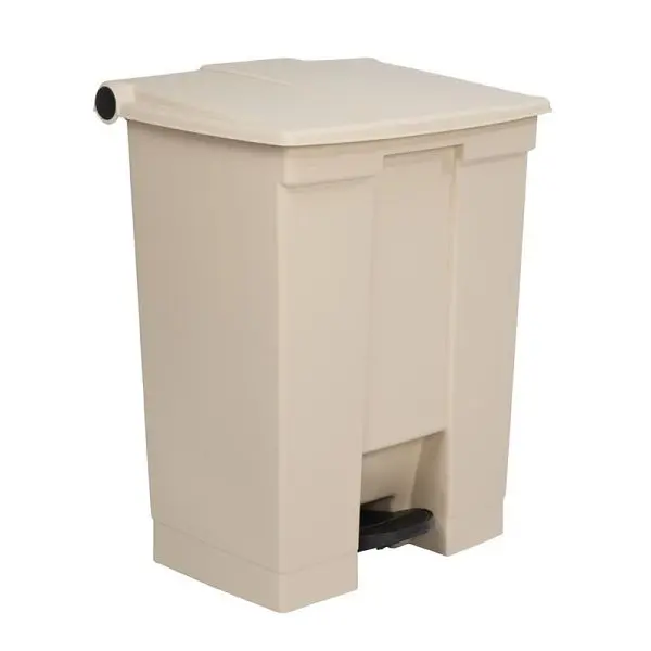 Rubbermaid Step On Pedaleimer beige 68L L374