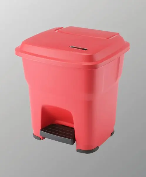 vileda Hera 35L Pedalbehälter rot 137678