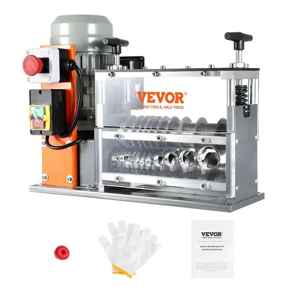 VEVOR Kabelabisoliermaschine Elektrisch 15-32mm Kabelschälmaschine 750W Abisoliermaschine B750W101538MMFDI9V2