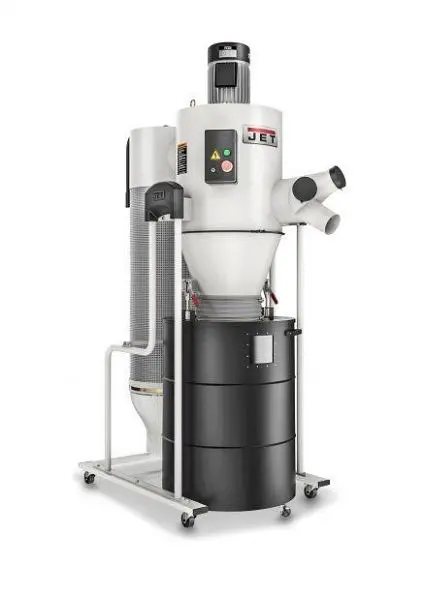 Jet Zyklon-Absauganlage 1450 × 770 × 2235 mm JCDC-30-T