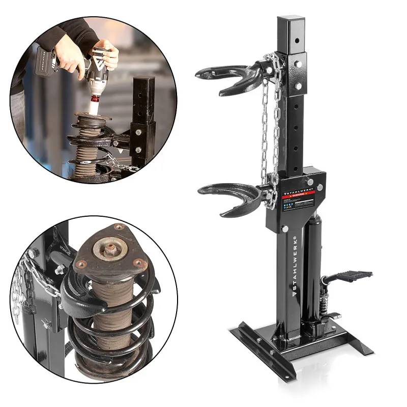 Schwerlast- Steelwork hydraulic spring tensioner HSC-820 ST 1T clamping force assembly and disassembly shock absorbers, pa...