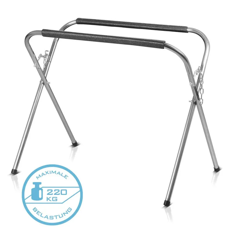 Steelworks foldable workstand TAS-220 ST | Mobile disc stake | Ausgewogen windshield steel made steel foam padding | Lacqu...