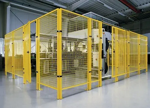 DENIOS Maschinenschutzsystem Mittelpfosten Höhe 2000 mm 129341