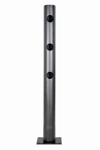 d-flexx Flexibles Schutzsgeländer "Delta" Endpfosten DFFS-M-E