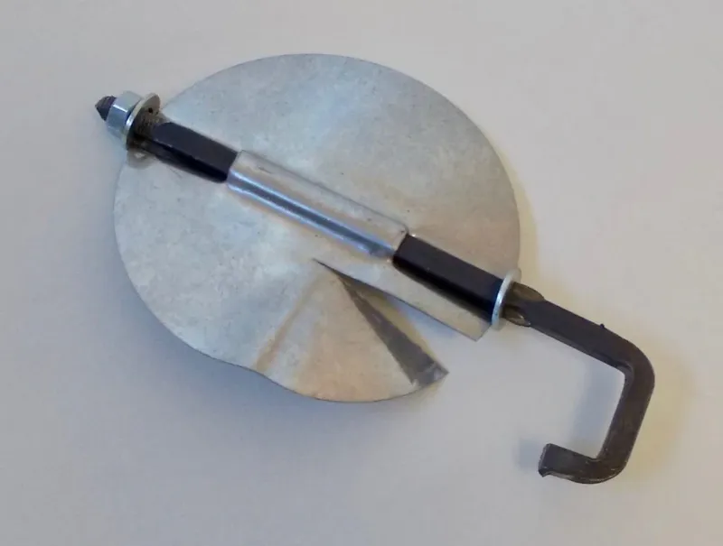 Drosselklappe FAL mit Achse zum nachträglichen Einbau verschiedene Größen Schwerlast-Ausführung