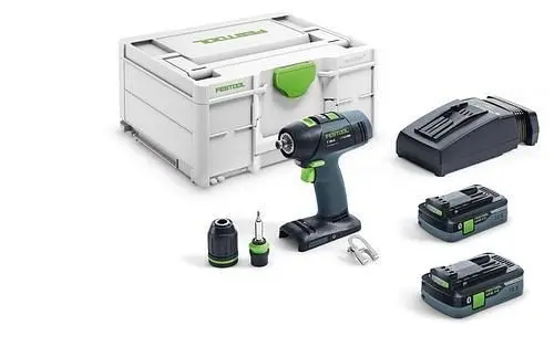 Festool Akku-Bohrschrauber T 18+3 HPC 40 I-Plus 576446