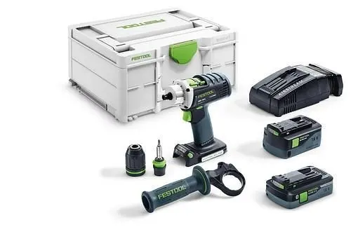 Festool Akku-Bohrschrauber DRC 18/4 52/40 I-Plus-SCA QUADRIVE 576463