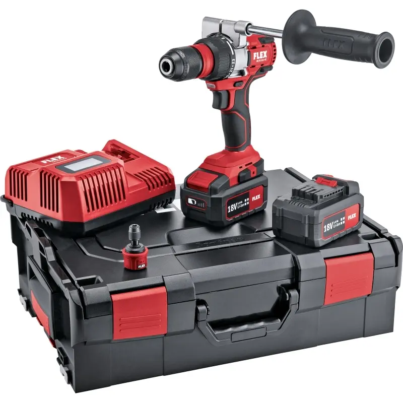 FLEX 2-Gang Akku-Bohrschrauber 180 V DD 2G 18.0-EC/5.0 Set 504890