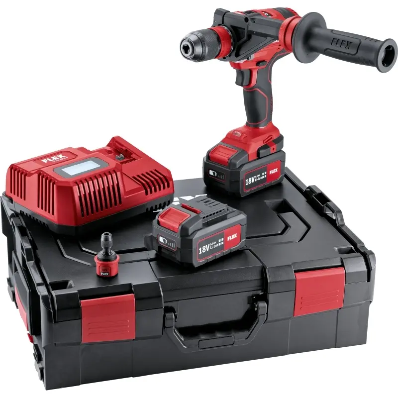 FLEX 4-Gang Akku-Bohrschrauber 180 V DD 4G 18.0-EC/5.0 Set 482757