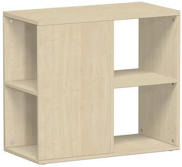 geramöbel Anstell-Regal mit Stellfüßen 400x800x720 Ahorn S-381200-
