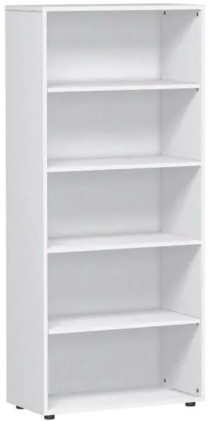geramöbel Regal mit Standfüßen 800x400x1808 Weiß S-385001-W