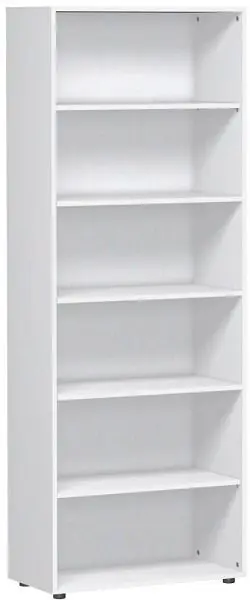 geramöbel Regal mit Standfüßen 800x400x2160 Weiß S-386001-W