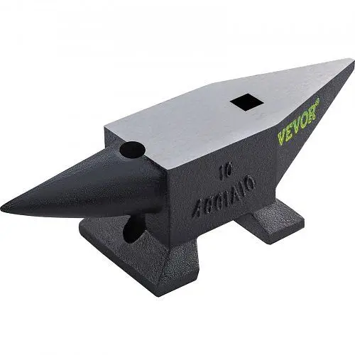 VEVOR 10 kg Schmiedeamboss 55HRC Stahl Schmiedewerkzeug 353 x 113 x 16 cm Amboss mit einer Arbeitsfläche von 355 x 110 mm...