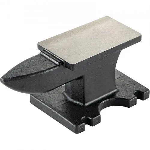 VEVOR Schmiedeamboss Gusseisen Amboss strapazierfähiger Hornamboss 209HB mit Einzelnes rundem Beck-Horn 25 lbs/11 kg TZHS...