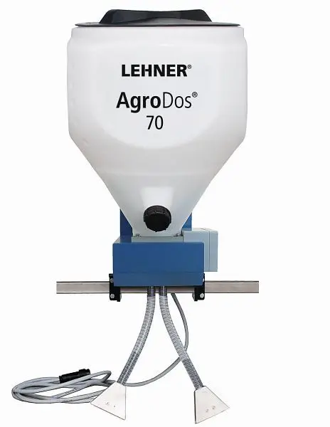 Lehner AgroDos Granulat-Streuer 70 l 2-Reiher elektrisch 71154