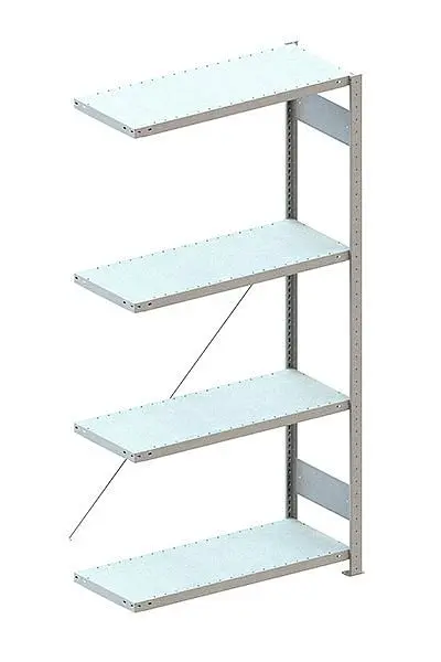 Meta 150 CLIP SET verzinkt AR 2000x1000x400 mm Bodenanzahl: 4 20094953