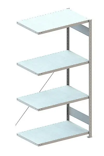 Meta 150 CLIP SET verzinkt AR 2000x1000x600 mm Bodenanzahl: 4 20094957