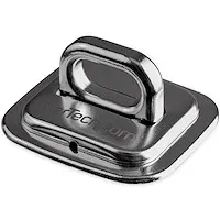 Laptop Cable Lock Anchor Zink Alloy Deskmount Cable Anchor Silver