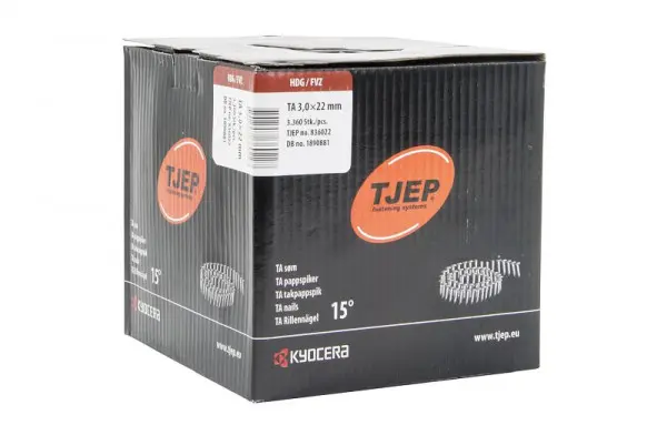 TJEP TA30/22 Rillennagel feuerverzinkt Box 3.360 Stück 836022