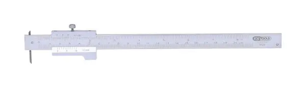 KS Tools Universalstreichmaß mit Anschlagrolle 200mm 300.0626