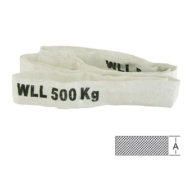 Vormann Rundschlinge 45 mm 1m weiß 008129450W