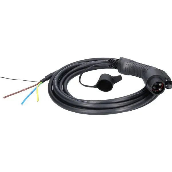 KS Tools Ladekabel lineare Ende offen / Typ 1 74 kw 230 v 32 5 Meter 117.7225