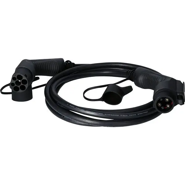 KS Tools Ladekabel spiral Typ 2 / Typ 1 74 kw 230 v 32 5 Meter 117.7330