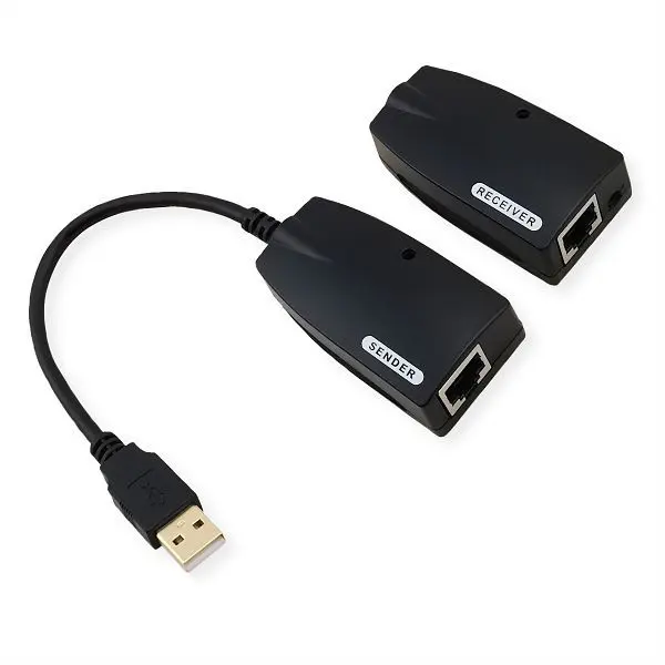 VALUE USB 2.0 Verlängerung über RJ45 maximale 50m 12.99.1123