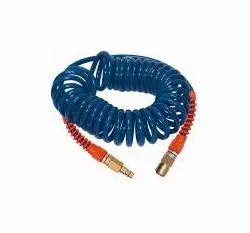 Riegler Spiralweisech-Kupplung-Set mit Standardkupplung und Stecknippel Messing blank 113445