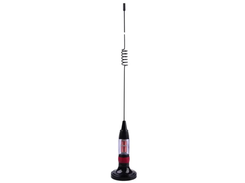 Antenne für CB-Radio mit Magnetfuß, 67 cm, 27 MHz, 3 m Kabel 13 cm lang