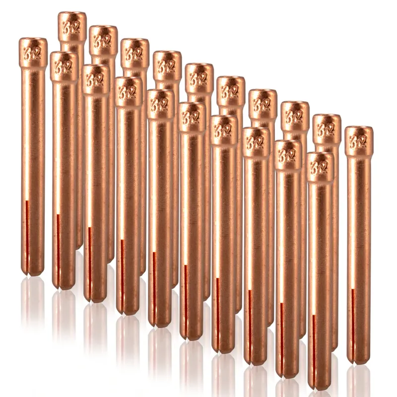 STAHLWERK 20er Set Spannhülsen 3,2 mm WP SR Binzel 17 18 26 (FIA-homologiert)