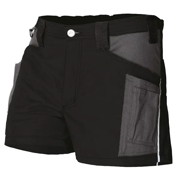Kübler ACTIVIQ Shorts kurz Farbe: schwarz/anthrazit Grösse: 50 2050 5365-9997-50
