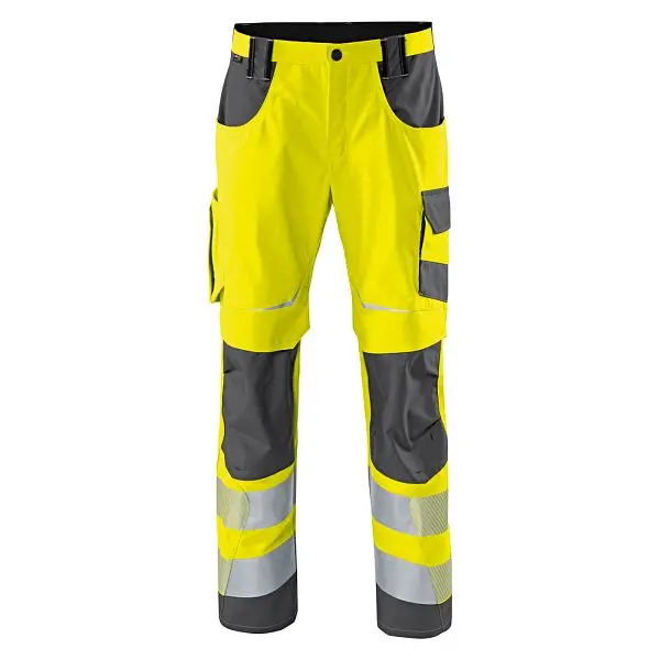 Kübler REFLECTIQ Hose PSA 2 Farbe: warngelb/anthrazit Grösse: 54 2207 8340-3497-54