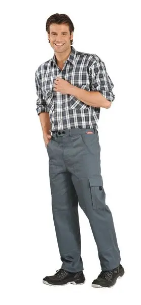 Planam BW 290 Cargo-Bundhose grau Grösse 54 0187054