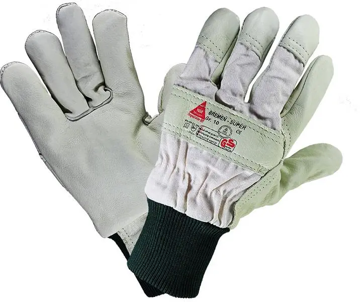 Hase Safety BREMEN-SUPER-STRICKBUND 5-Fg.-Schutzshandschuhe Grösse: 8 VE: 12 Paar 293330-8