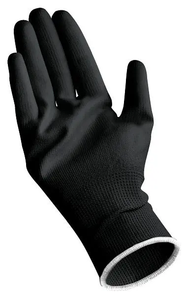 Kraftwerk PU-Industriehandschuhe ÖL- und Fettabschlaund 12 Stück Grösse L 7905L