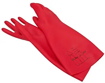 Lemp Elektriker-Handschuhe Grösse 9 Klasse 0 rot 631559