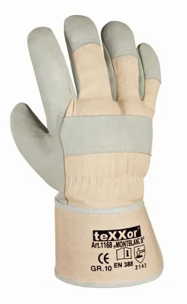 teXXor Rindvollleder-Handschuhe "MONTBLANC III" Grösse: 9 VE: 1 Paar 1168-9
