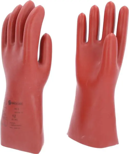 KS Tools Elektriker-Sicherheithandschuh mit mechanischem Sicherheit Grösse 12 Klasse 0 rot 117.0071